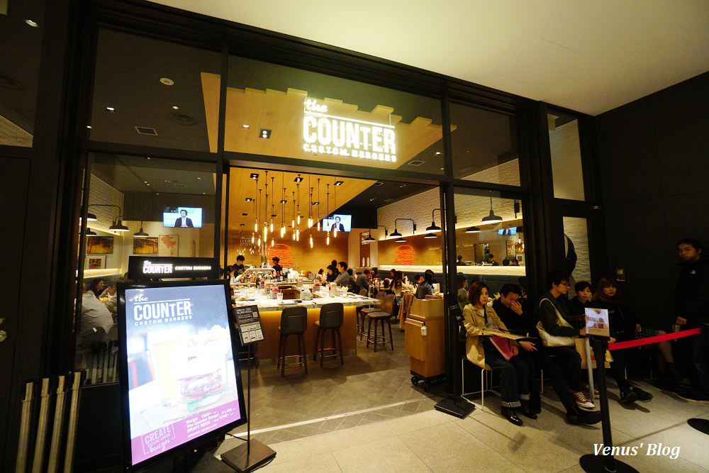 六本木美食,THE COUNTER,洛杉磯知名漢堡店,六本木midtown美食,六本木飯店推薦,Remm Roppongi