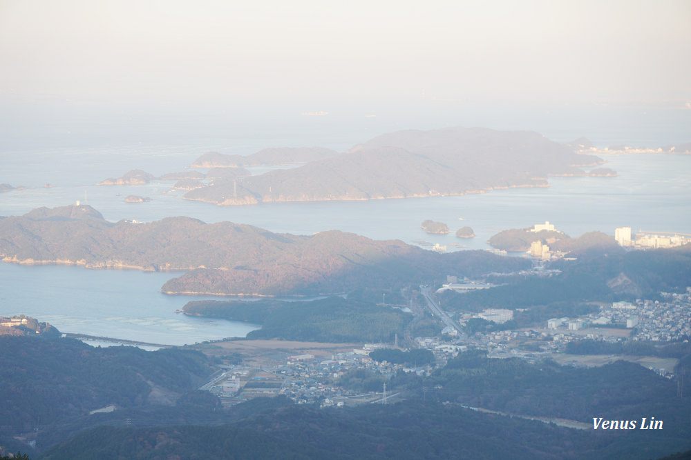 三重縣伊勢景點,伊勢神宮,朝熊山頂展望台,天空のポスト,天空的郵筒,伊勢市夜景