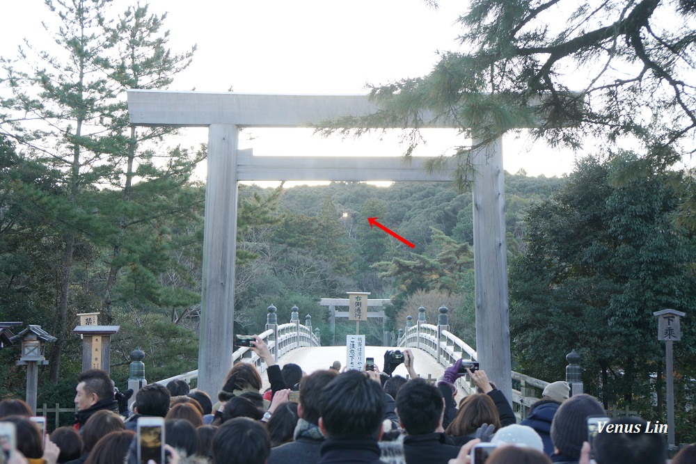 伊勢神宮日出,神秘的太陽神傳說日出,宇治橋日出,期間限定日出,伊勢神宮