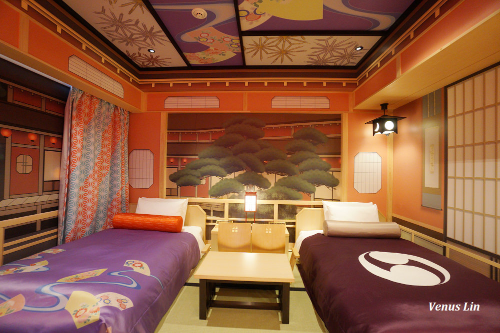 京都河原町飯店｜Hotel Gracery Kyoto Sanjo,歌舞伎概念客房.超優地理位置