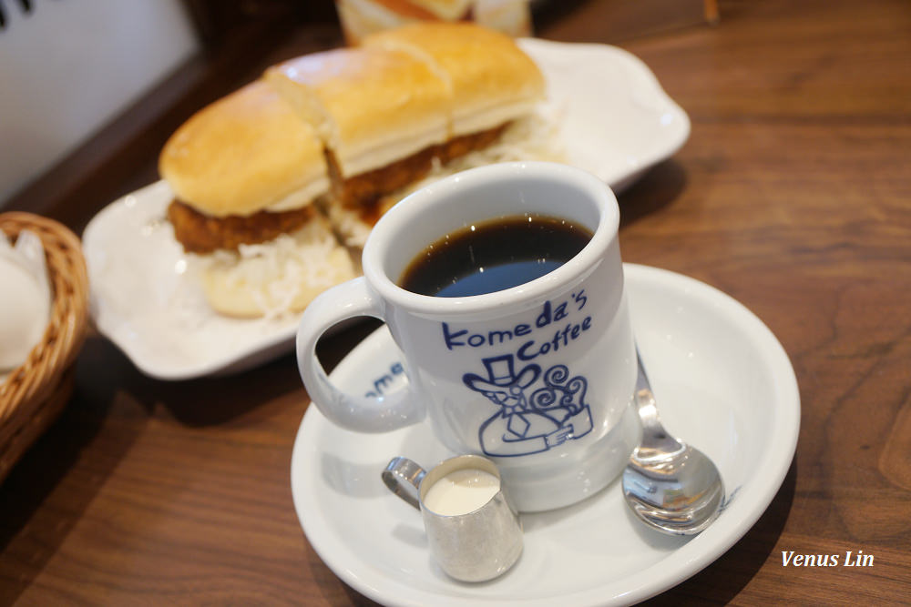 客美多咖啡,Komeda‘s Coffee台北店,捷運松江南京站,台北早餐,コメダ珈琲店