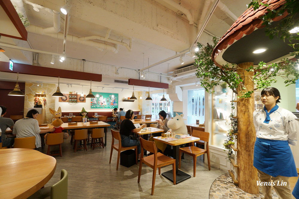 Moomin Cafe,嚕嚕米主題餐廳,捷運忠孝復興站,忠孝復興咖啡館