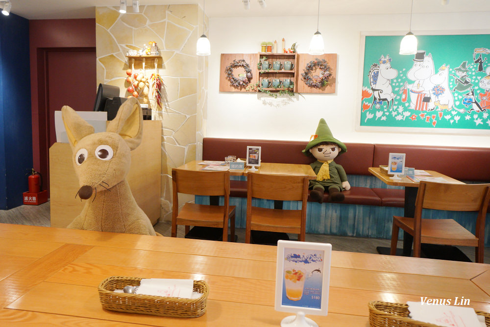 Moomin Cafe,嚕嚕米主題餐廳,捷運忠孝復興站,忠孝復興咖啡館