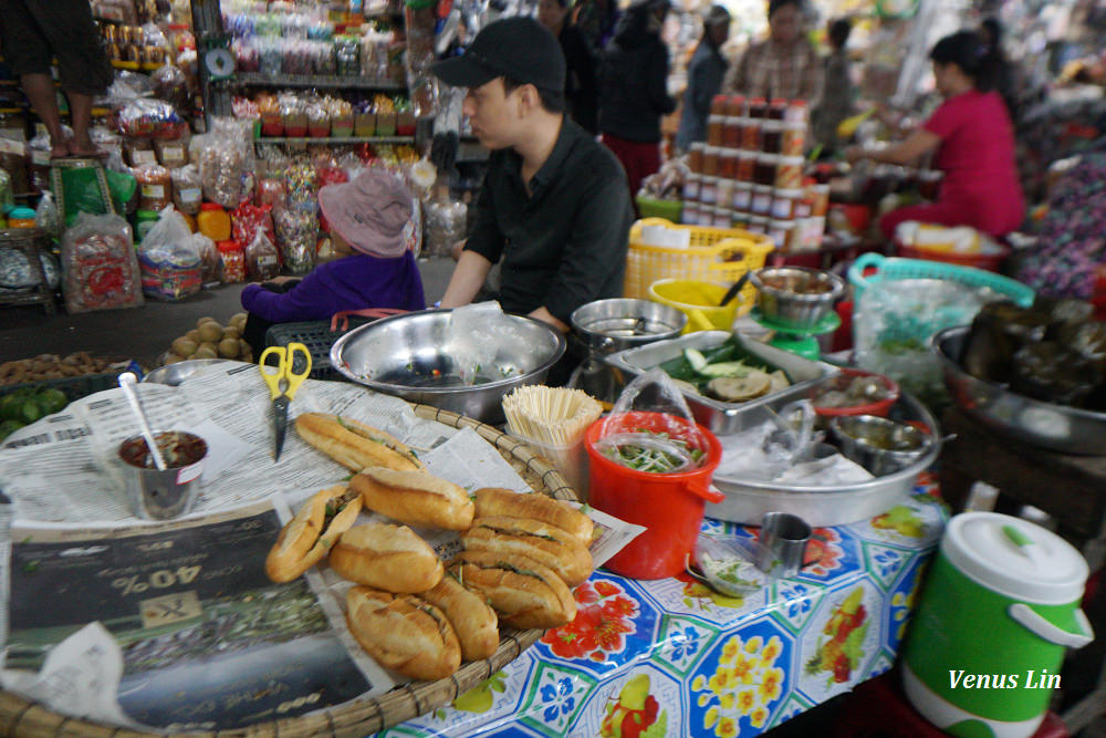 峴港逛市場,峴港夜市,：CHO CON,共市場,HAN MARKET,韓市場