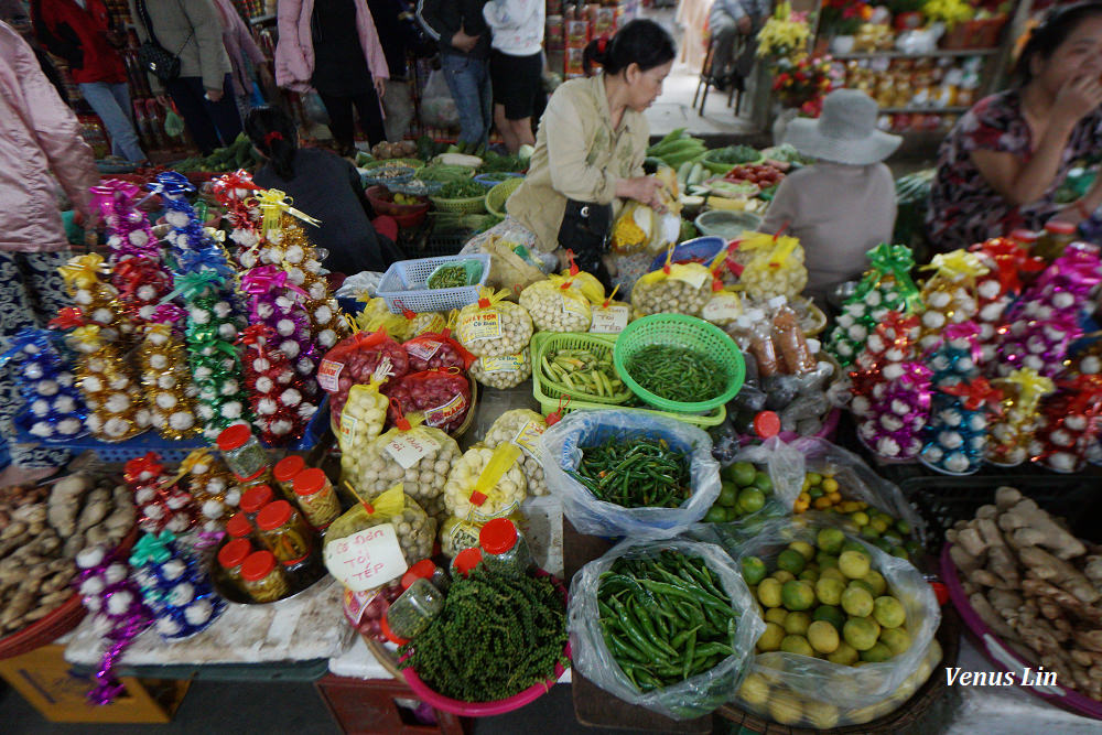 峴港逛市場,峴港夜市,：CHO CON,共市場,HAN MARKET,韓市場