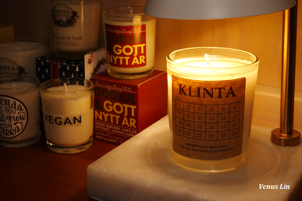 瑞典Klinta香氛按摩蠟燭,是香氛蠟燭也是按摩油,聖誕交換禮物（2021.12.1~12.7限時團購）